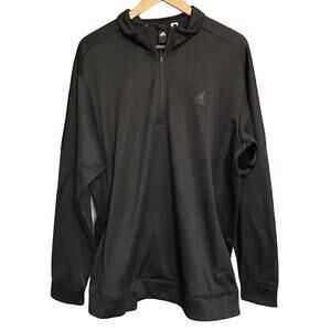 Adidas 1/4 Zip‎ Pullover Smooth Fleece Sweater Sweatshirt Mens XLarge EUC